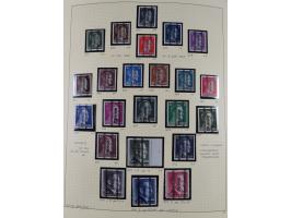 1918/2005, postfrische, anfangs teils ungebrauchte, und gestempelte Sammlung in 44 Alben und 2 Mappen. Vieles in beiden Erhal