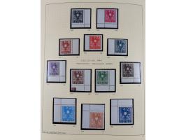 1918/2005, postfrische, anfangs teils ungebrauchte, und gestempelte Sammlung in 44 Alben und 2 Mappen. Vieles in beiden Erhal