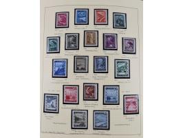 1918/2005, postfrische, anfangs teils ungebrauchte, und gestempelte Sammlung in 44 Alben und 2 Mappen. Vieles in beiden Erhal