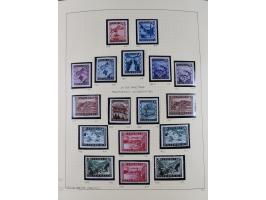 1918/2005, postfrische, anfangs teils ungebrauchte, und gestempelte Sammlung in 44 Alben und 2 Mappen. Vieles in beiden Erhal