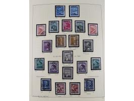 1918/2005, postfrische, anfangs teils ungebrauchte, und gestempelte Sammlung in 44 Alben und 2 Mappen. Vieles in beiden Erhal