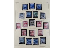 1918/2005, postfrische, anfangs teils ungebrauchte, und gestempelte Sammlung in 44 Alben und 2 Mappen. Vieles in beiden Erhal