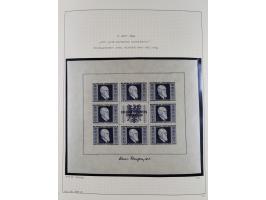 1918/2005, postfrische, anfangs teils ungebrauchte, und gestempelte Sammlung in 44 Alben und 2 Mappen. Vieles in beiden Erhal