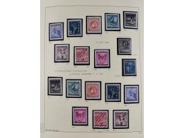 1918/2005, postfrische, anfangs teils ungebrauchte, und gestempelte Sammlung in 44 Alben und 2 Mappen. Vieles in beiden Erhal