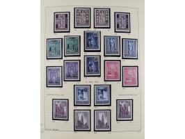 1918/2005, postfrische, anfangs teils ungebrauchte, und gestempelte Sammlung in 44 Alben und 2 Mappen. Vieles in beiden Erhal
