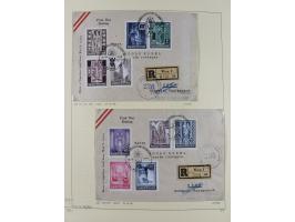 1918/2005, postfrische, anfangs teils ungebrauchte, und gestempelte Sammlung in 44 Alben und 2 Mappen. Vieles in beiden Erhal