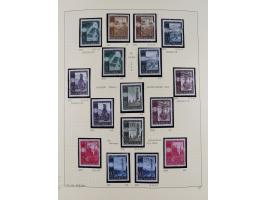 1918/2005, postfrische, anfangs teils ungebrauchte, und gestempelte Sammlung in 44 Alben und 2 Mappen. Vieles in beiden Erhal