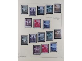 1918/2005, postfrische, anfangs teils ungebrauchte, und gestempelte Sammlung in 44 Alben und 2 Mappen. Vieles in beiden Erhal