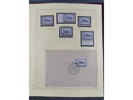 1918/2005, postfrische, anfangs teils ungebrauchte, und gestempelte Sammlung in 44 Alben und 2 Mappen. Vieles in beiden Erhal