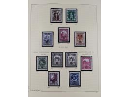 1918/2005, postfrische, anfangs teils ungebrauchte, und gestempelte Sammlung in 44 Alben und 2 Mappen. Vieles in beiden Erhal
