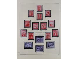 1918/2005, postfrische, anfangs teils ungebrauchte, und gestempelte Sammlung in 44 Alben und 2 Mappen. Vieles in beiden Erhal