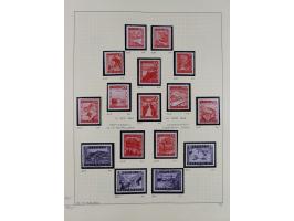 1918/2005, postfrische, anfangs teils ungebrauchte, und gestempelte Sammlung in 44 Alben und 2 Mappen. Vieles in beiden Erhal