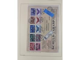 1926/2005, kleine Partie im Album und Mappe, dabei Bl. 1 und 19 auf Briefen, Pax (2) sowie postfrische Bogenware ex 1986-90.