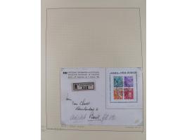 1926/2005, kleine Partie im Album und Mappe, dabei Bl. 1 und 19 auf Briefen, Pax (2) sowie postfrische Bogenware ex 1986-90.