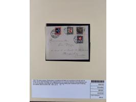 1926/2005, kleine Partie im Album und Mappe, dabei Bl. 1 und 19 auf Briefen, Pax (2) sowie postfrische Bogenware ex 1986-90.
