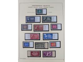 1926/2005, kleine Partie im Album und Mappe, dabei Bl. 1 und 19 auf Briefen, Pax (2) sowie postfrische Bogenware ex 1986-90.