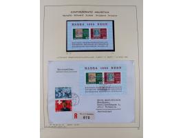 1926/2005, kleine Partie im Album und Mappe, dabei Bl. 1 und 19 auf Briefen, Pax (2) sowie postfrische Bogenware ex 1986-90.