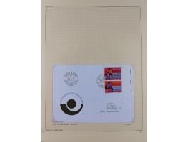 1926/2005, kleine Partie im Album und Mappe, dabei Bl. 1 und 19 auf Briefen, Pax (2) sowie postfrische Bogenware ex 1986-90.