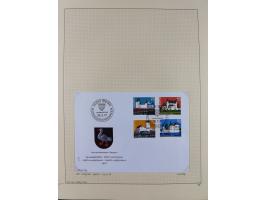 1926/2005, kleine Partie im Album und Mappe, dabei Bl. 1 und 19 auf Briefen, Pax (2) sowie postfrische Bogenware ex 1986-90.