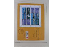 1926/2005, kleine Partie im Album und Mappe, dabei Bl. 1 und 19 auf Briefen, Pax (2) sowie postfrische Bogenware ex 1986-90.