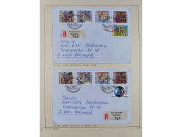 1926/2005, kleine Partie im Album und Mappe, dabei Bl. 1 und 19 auf Briefen, Pax (2) sowie postfrische Bogenware ex 1986-90.