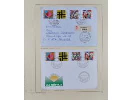 1926/2005, kleine Partie im Album und Mappe, dabei Bl. 1 und 19 auf Briefen, Pax (2) sowie postfrische Bogenware ex 1986-90.