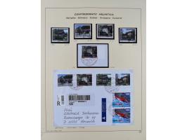 1926/2005, kleine Partie im Album und Mappe, dabei Bl. 1 und 19 auf Briefen, Pax (2) sowie postfrische Bogenware ex 1986-90.