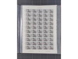 1926/2005, kleine Partie im Album und Mappe, dabei Bl. 1 und 19 auf Briefen, Pax (2) sowie postfrische Bogenware ex 1986-90.