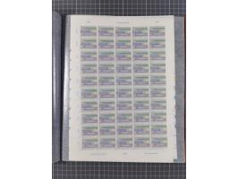 1926/2005, kleine Partie im Album und Mappe, dabei Bl. 1 und 19 auf Briefen, Pax (2) sowie postfrische Bogenware ex 1986-90.