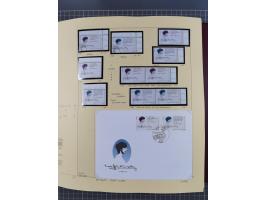 1996/2015, postfrische und gestempelte, in den Hauptnummern überkomplette Sammlung, in 18 Alben, fast alles in beiden Erhaltu