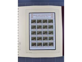 1996/2015, postfrische und gestempelte, in den Hauptnummern überkomplette Sammlung, in 18 Alben, fast alles in beiden Erhaltu