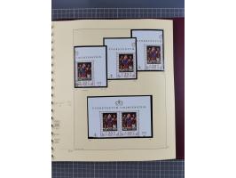 1996/2015, postfrische und gestempelte, in den Hauptnummern überkomplette Sammlung, in 18 Alben, fast alles in beiden Erhaltu