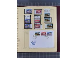 1996/2015, postfrische und gestempelte, in den Hauptnummern überkomplette Sammlung, in 18 Alben, fast alles in beiden Erhaltu