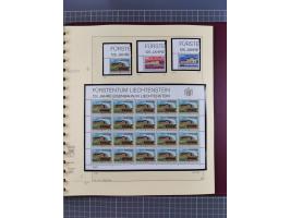 1996/2015, postfrische und gestempelte, in den Hauptnummern überkomplette Sammlung, in 18 Alben, fast alles in beiden Erhaltu