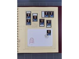 1996/2015, postfrische und gestempelte, in den Hauptnummern überkomplette Sammlung, in 18 Alben, fast alles in beiden Erhaltu