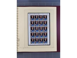 1996/2015, postfrische und gestempelte, in den Hauptnummern überkomplette Sammlung, in 18 Alben, fast alles in beiden Erhaltu