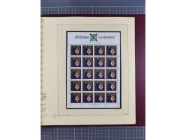 1996/2015, postfrische und gestempelte, in den Hauptnummern überkomplette Sammlung, in 18 Alben, fast alles in beiden Erhaltu