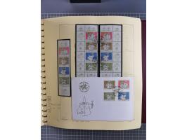 1996/2015, postfrische und gestempelte, in den Hauptnummern überkomplette Sammlung, in 18 Alben, fast alles in beiden Erhaltu