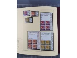 1996/2015, postfrische und gestempelte, in den Hauptnummern überkomplette Sammlung, in 18 Alben, fast alles in beiden Erhaltu