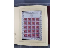 1996/2015, postfrische und gestempelte, in den Hauptnummern überkomplette Sammlung, in 18 Alben, fast alles in beiden Erhaltu