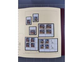 1996/2015, postfrische und gestempelte, in den Hauptnummern überkomplette Sammlung, in 18 Alben, fast alles in beiden Erhaltu