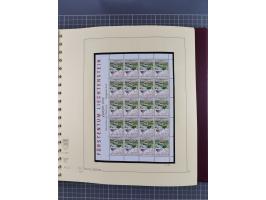 1996/2015, postfrische und gestempelte, in den Hauptnummern überkomplette Sammlung, in 18 Alben, fast alles in beiden Erhaltu