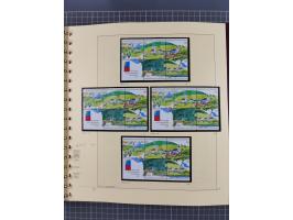 1996/2015, postfrische und gestempelte, in den Hauptnummern überkomplette Sammlung, in 18 Alben, fast alles in beiden Erhaltu