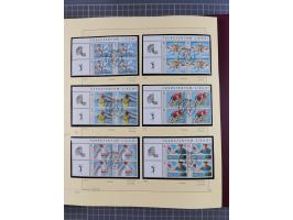 1996/2015, postfrische und gestempelte, in den Hauptnummern überkomplette Sammlung, in 18 Alben, fast alles in beiden Erhaltu