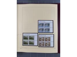 1996/2015, postfrische und gestempelte, in den Hauptnummern überkomplette Sammlung, in 18 Alben, fast alles in beiden Erhaltu