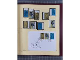 1996/2015, postfrische und gestempelte, in den Hauptnummern überkomplette Sammlung, in 18 Alben, fast alles in beiden Erhaltu