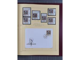 1996/2015, postfrische und gestempelte, in den Hauptnummern überkomplette Sammlung, in 18 Alben, fast alles in beiden Erhaltu