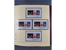 1996/2015, postfrische und gestempelte, in den Hauptnummern überkomplette Sammlung, in 18 Alben, fast alles in beiden Erhaltu