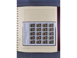 1996/2015, postfrische und gestempelte, in den Hauptnummern überkomplette Sammlung, in 18 Alben, fast alles in beiden Erhaltu