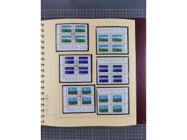 1996/2015, postfrische und gestempelte, in den Hauptnummern überkomplette Sammlung, in 18 Alben, fast alles in beiden Erhaltu